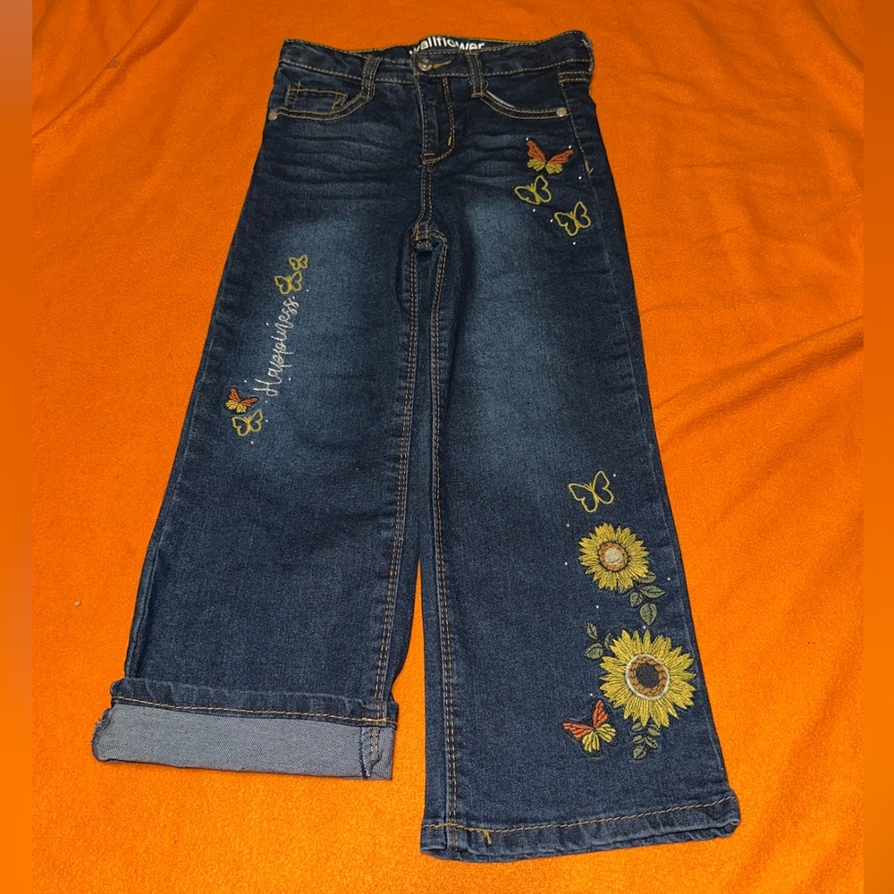 Wallflower Dark Blue Denim Jeans - Picture 2 of 8